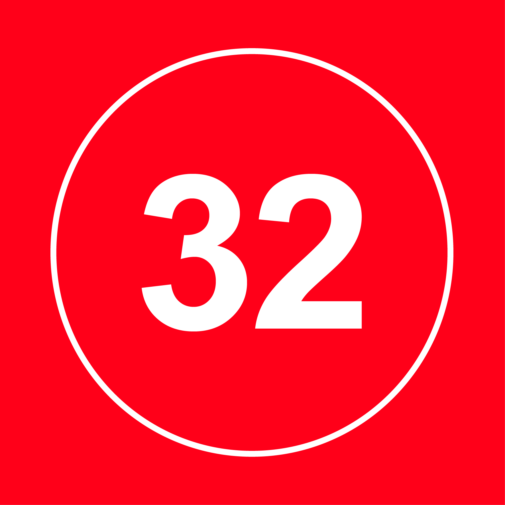 32 Radeln nach Zahlen