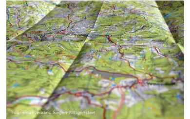 BVA Regionalkarte von innen (Foto Tourismusverband Siegen-Wittgeinstein)