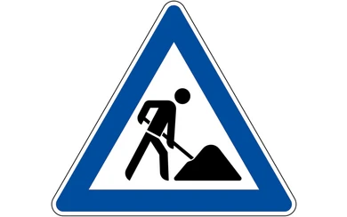 Baustelle_ Sperrung, Umleitung etc.