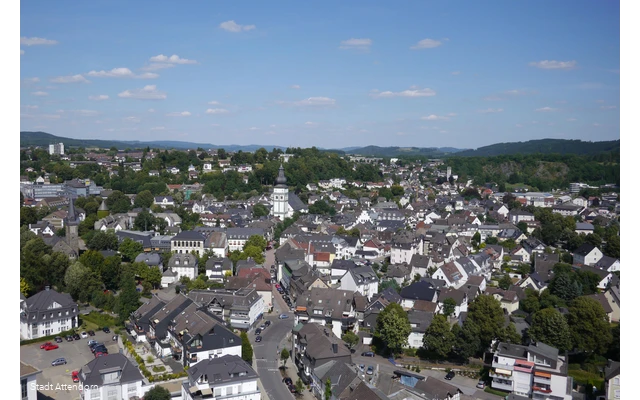 Blick über Attendorn