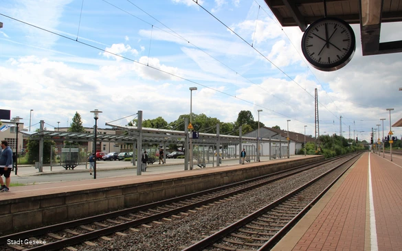 Der Bahnhof in Geseke
