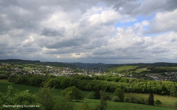Blick auf Sundern