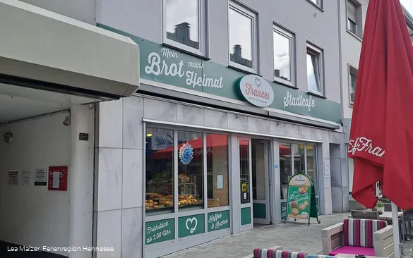Stadtcafé Franzes Ruhrstraße Meschede - Aussenansicht
