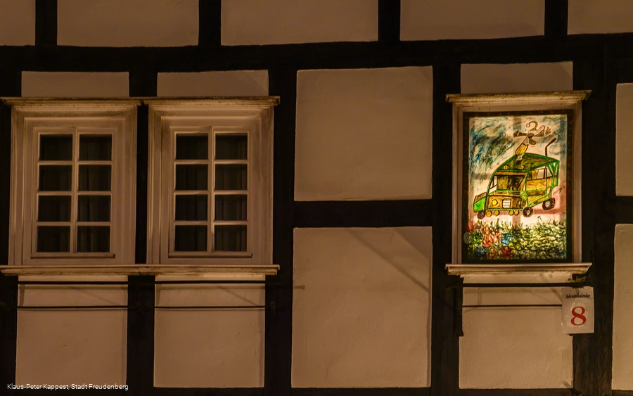 Begehbarer Adventskalender Begehbarer Adventskalender