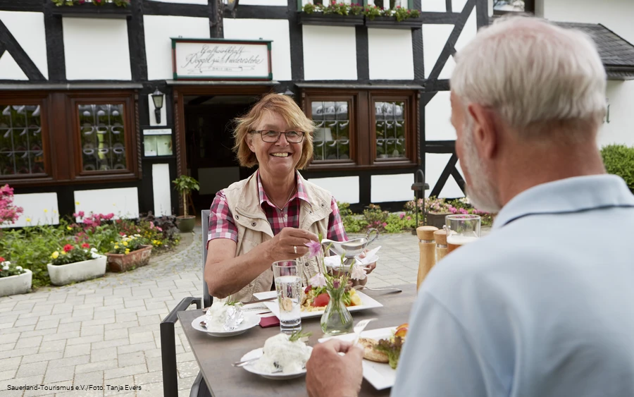 Eine kleine Pause in der Gastronomie