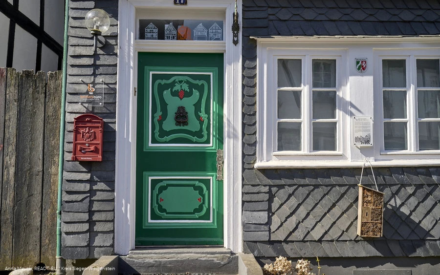 Historische Altstadt Freudenberg_Hauseingang Historische Altstadt Freudenberg_Hauseingang