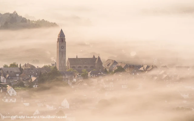 Blick auf Schmallenberg Foto Klaus-Peter Kappest