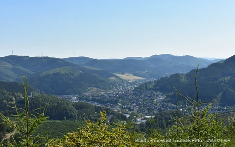 Blick auf Lennestadt