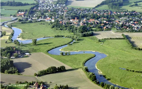 Blick auf die Lippe