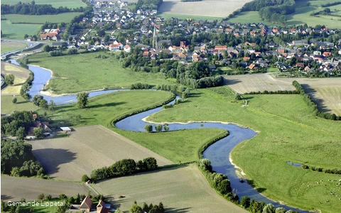 Blick auf die Lippe