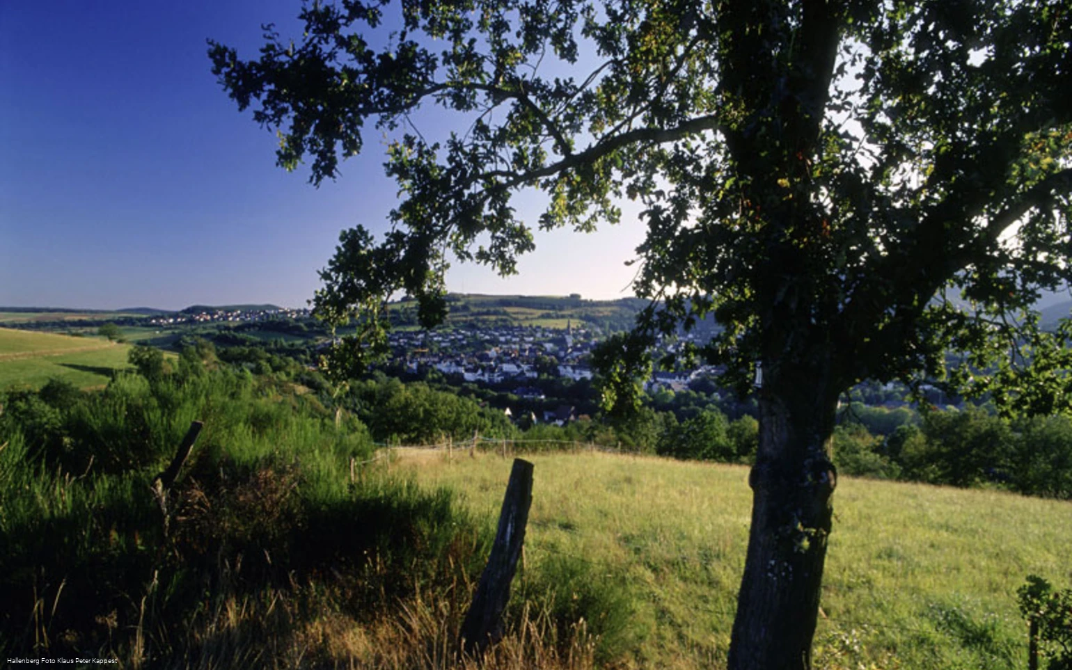 Blick auf Hallenberg Foto Klaus Peter Kappest