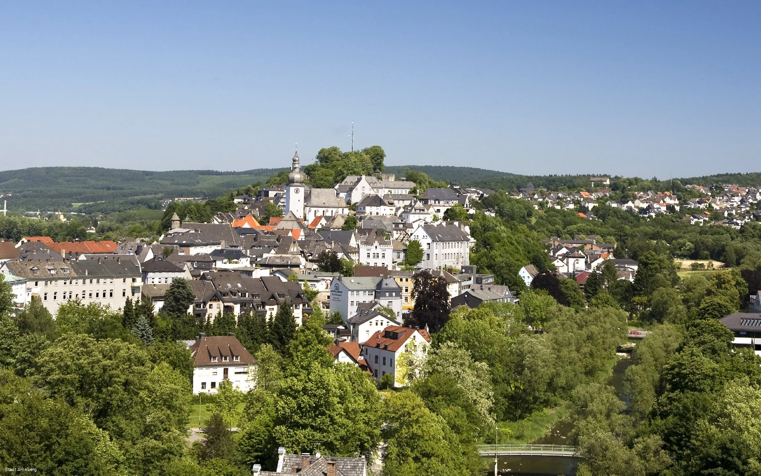 Blick über Arnsberg