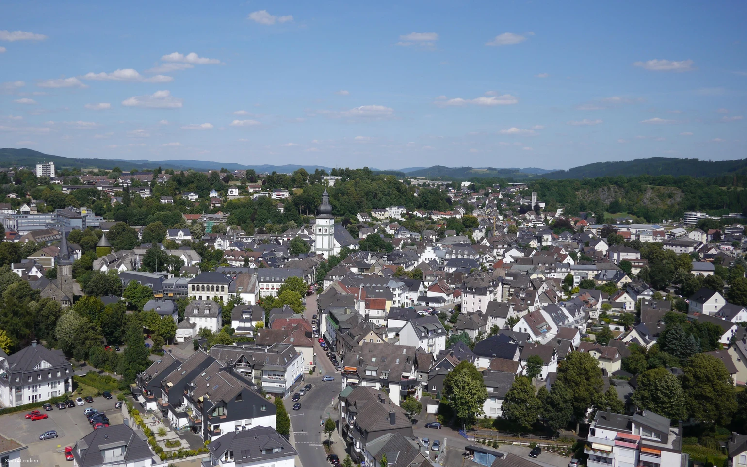 Blick über Attendorn