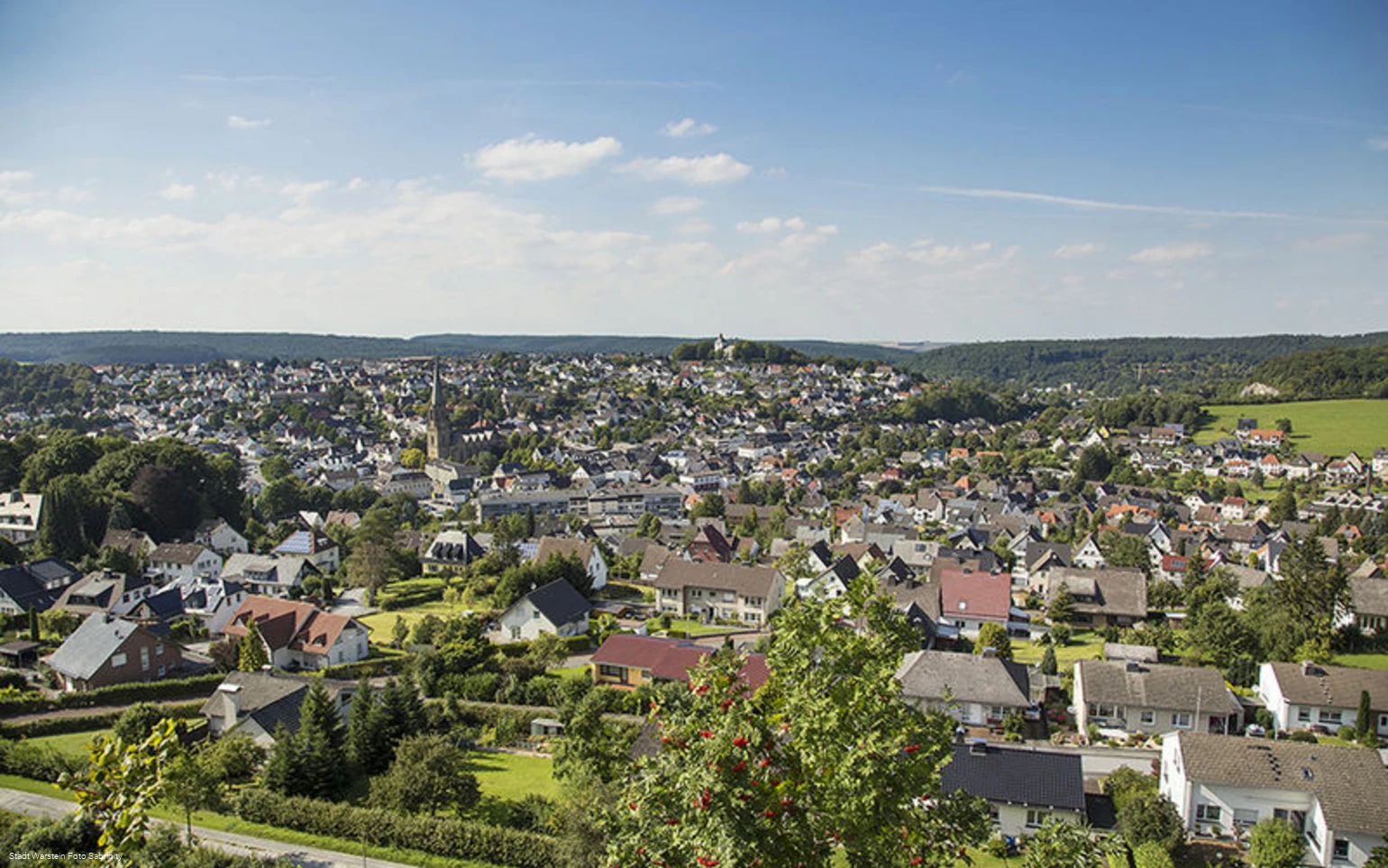 Blick auf Warstein Foto Sabrinity