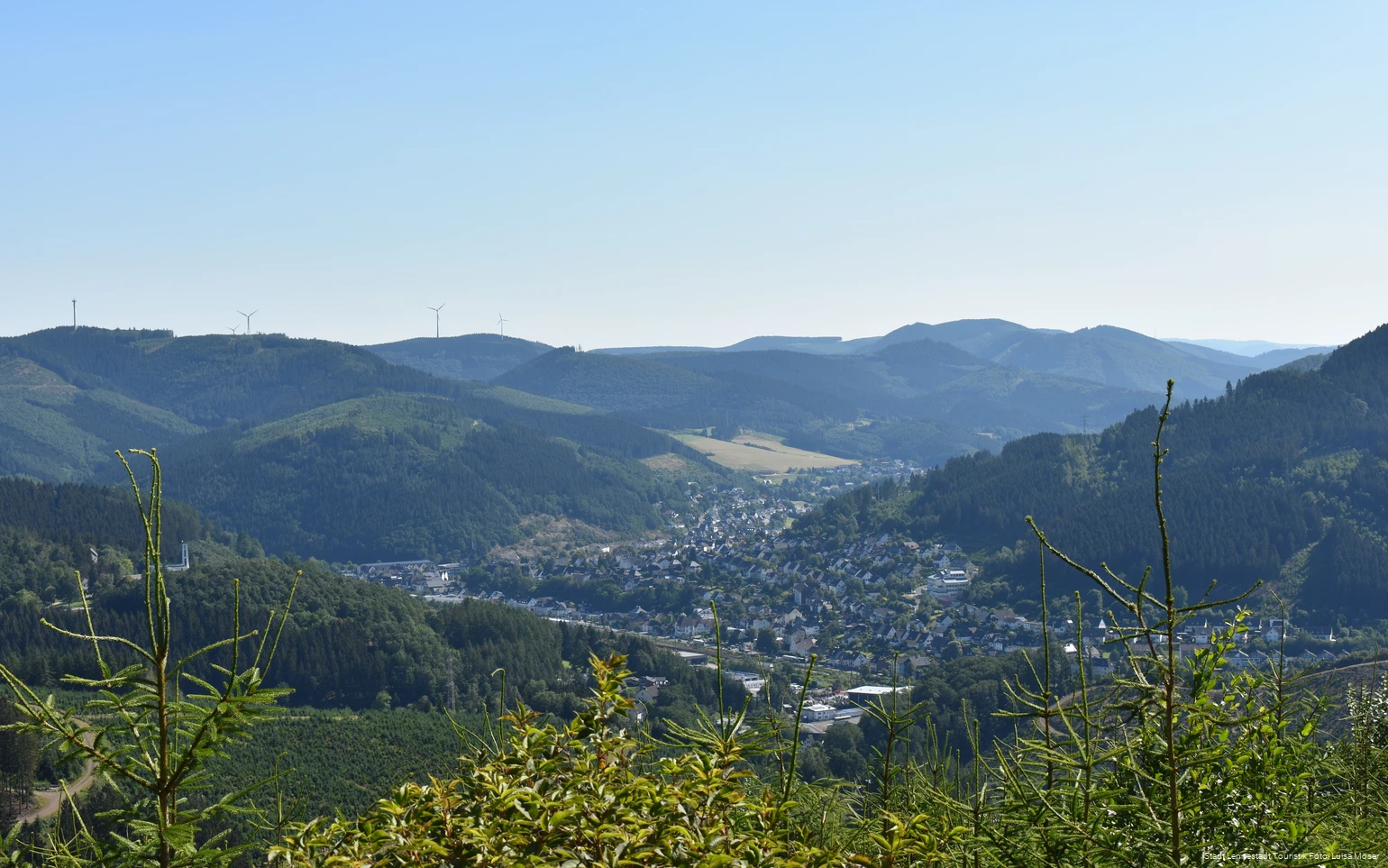 Blick auf Lennestadt