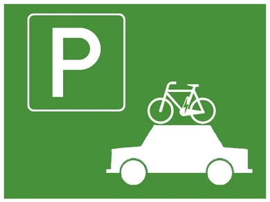 Hinweise auf Parkplätze im Sauerland