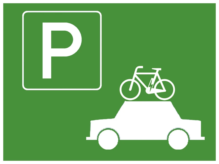 Hinweise auf Parkplätze im Sauerland