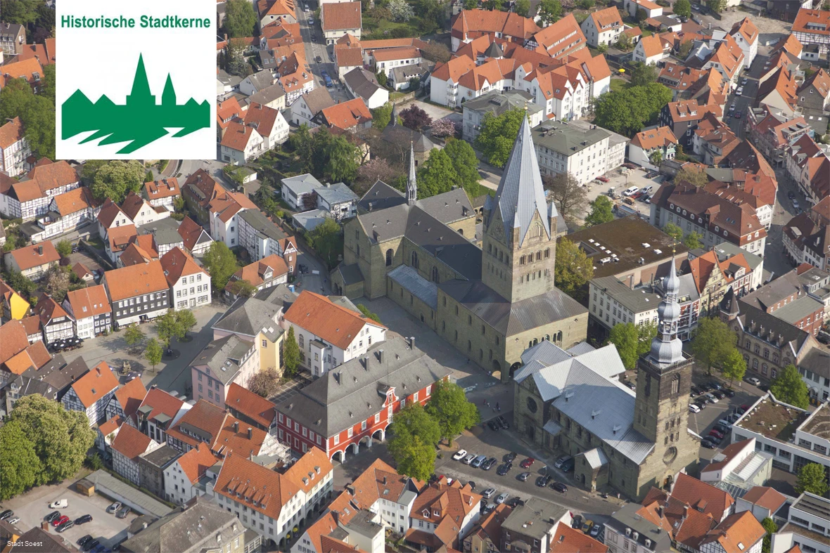 Radroute Historische Stadtkerne