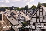 Fotoblick auf die historische Altstadt "Alter Flecken" von Freudenberg