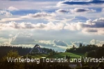 Blick auf die Skisprungschanze in Winterberg