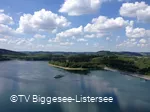 Biggesee mit Personenschifffahrt, Foto Tourismusv
