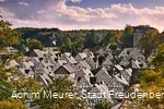 Fotoblick auf die historische Altstadt "Alter Flecken" von Freudenberg